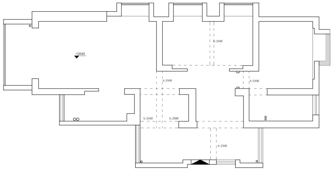 【作品】半岛城邦 | 137㎡现代轻奢风四居，光影律动的魅力空间！